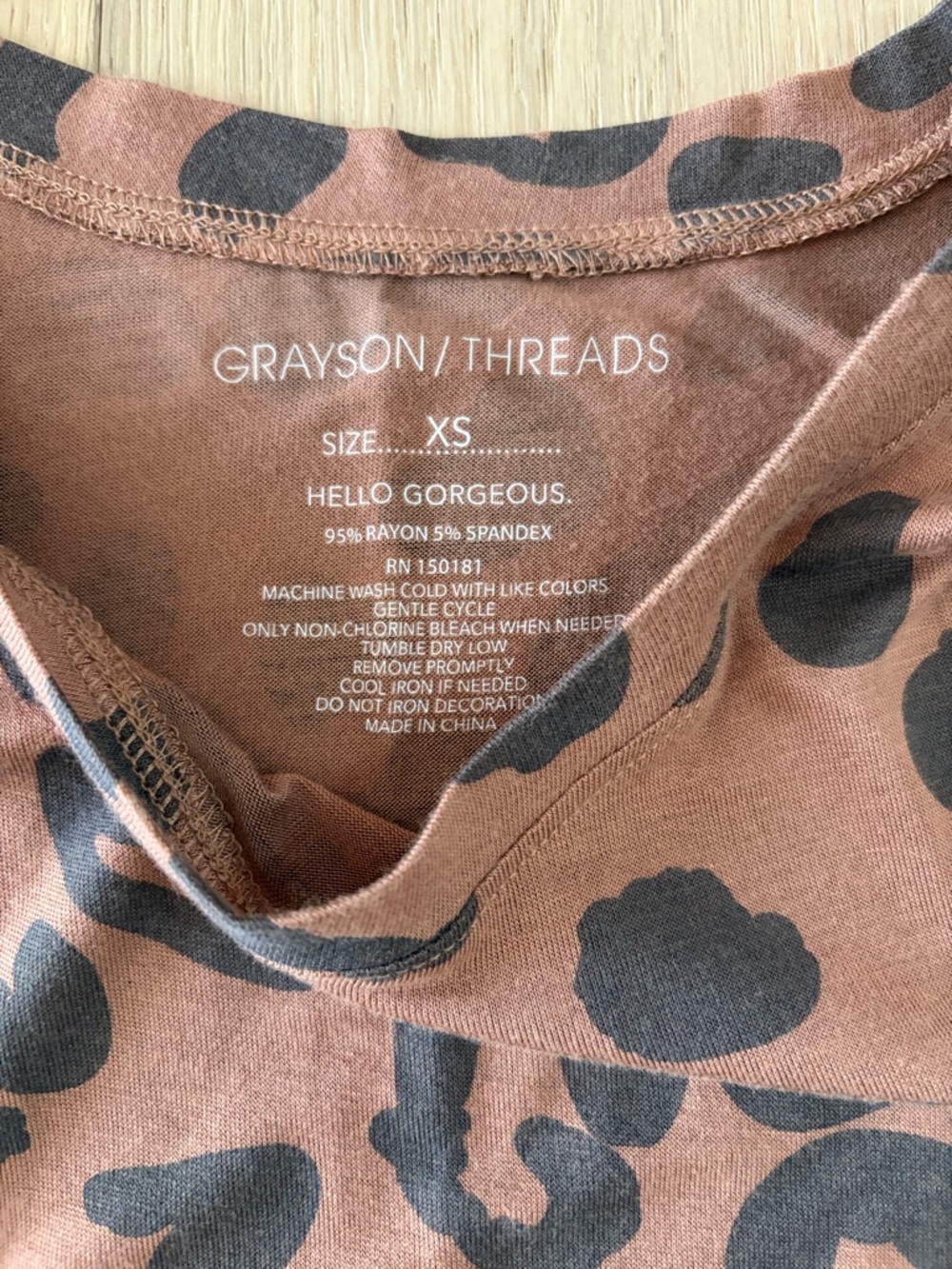 Grayson Threads Cheetah Print Tank - Picture 2 of 3